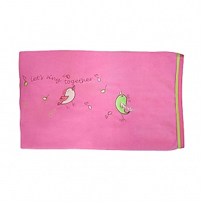 Плед флисовый Kidboo Singer Birds, 100% полиэстер, размер 80 х 120 см (Kidboo, 00-0012036 стандарт)